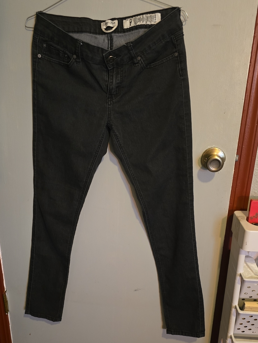 Indigo Rein Black Skinny Women’s Jeans